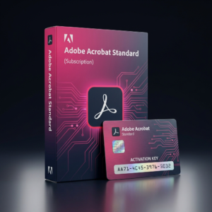 Adobe Acrobat Standard – 1-Year Subscription License Key