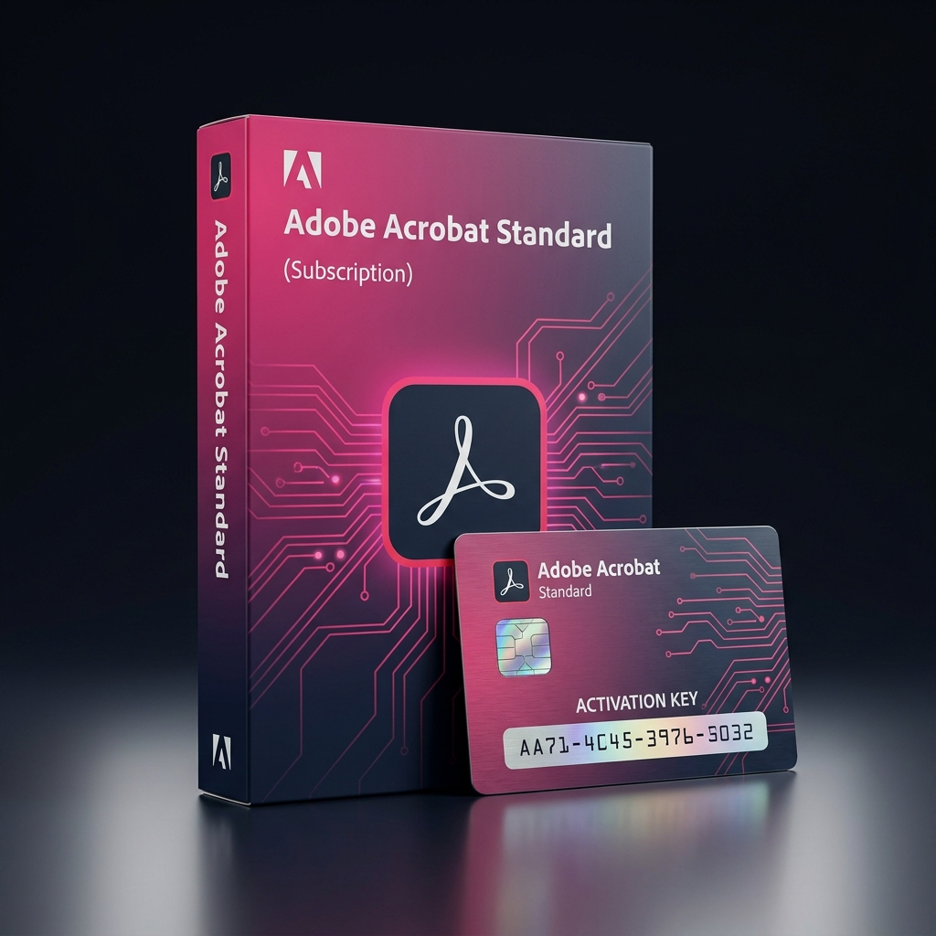 Adobe Acrobat Standard 1-Year Subscription License Key