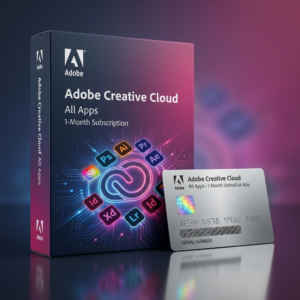 Adobe Creative Cloud All Apps 1-Month