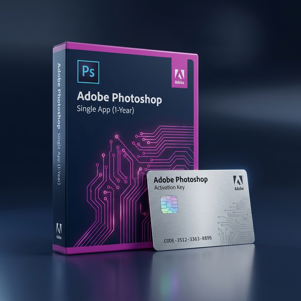 Adobe Photoshop 1-Year Subscription License Key