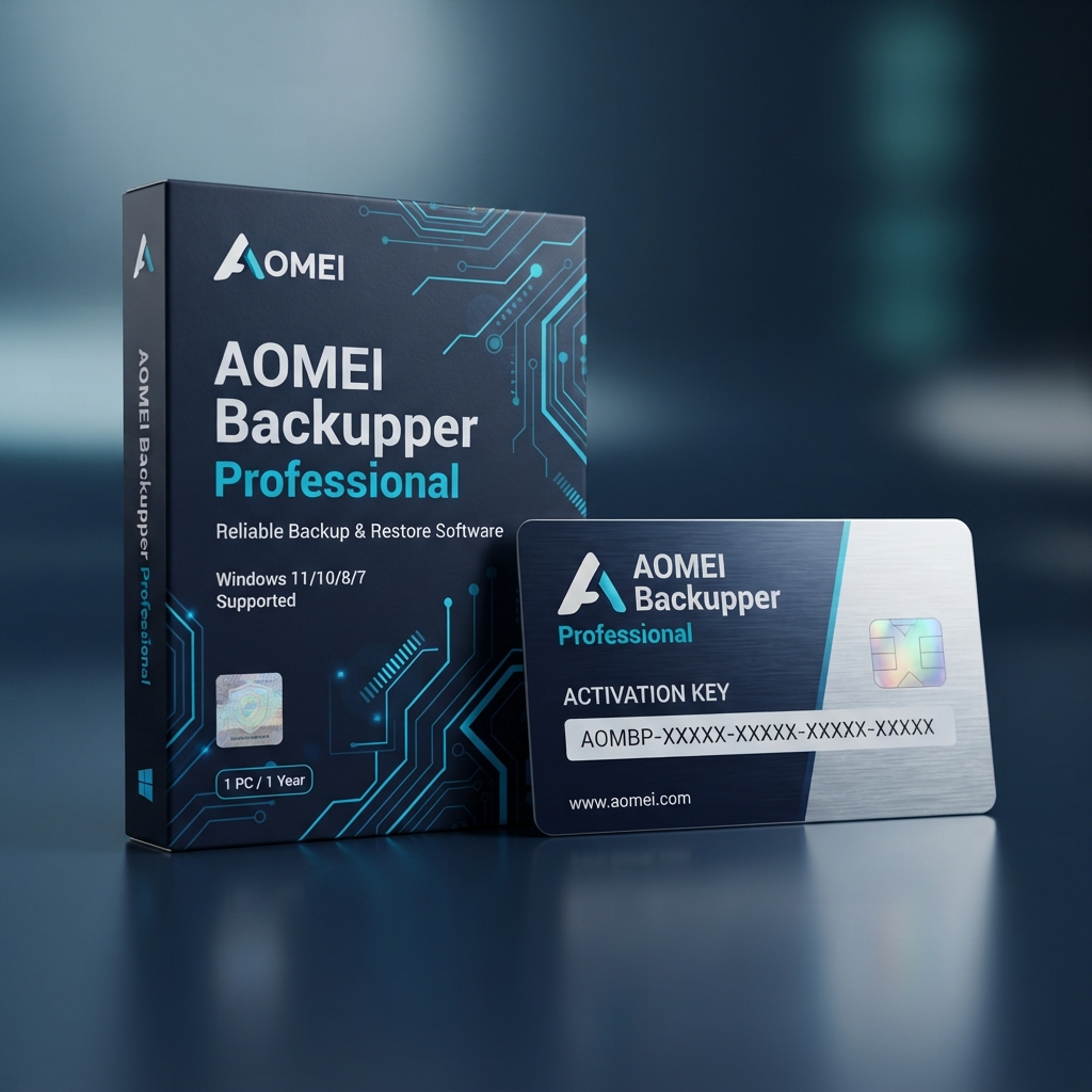 AOMEI Backupper Professional 1 PC