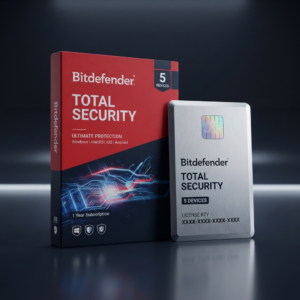 Bitdefender Total Security 5 Devices 1-Year Subscription License Key