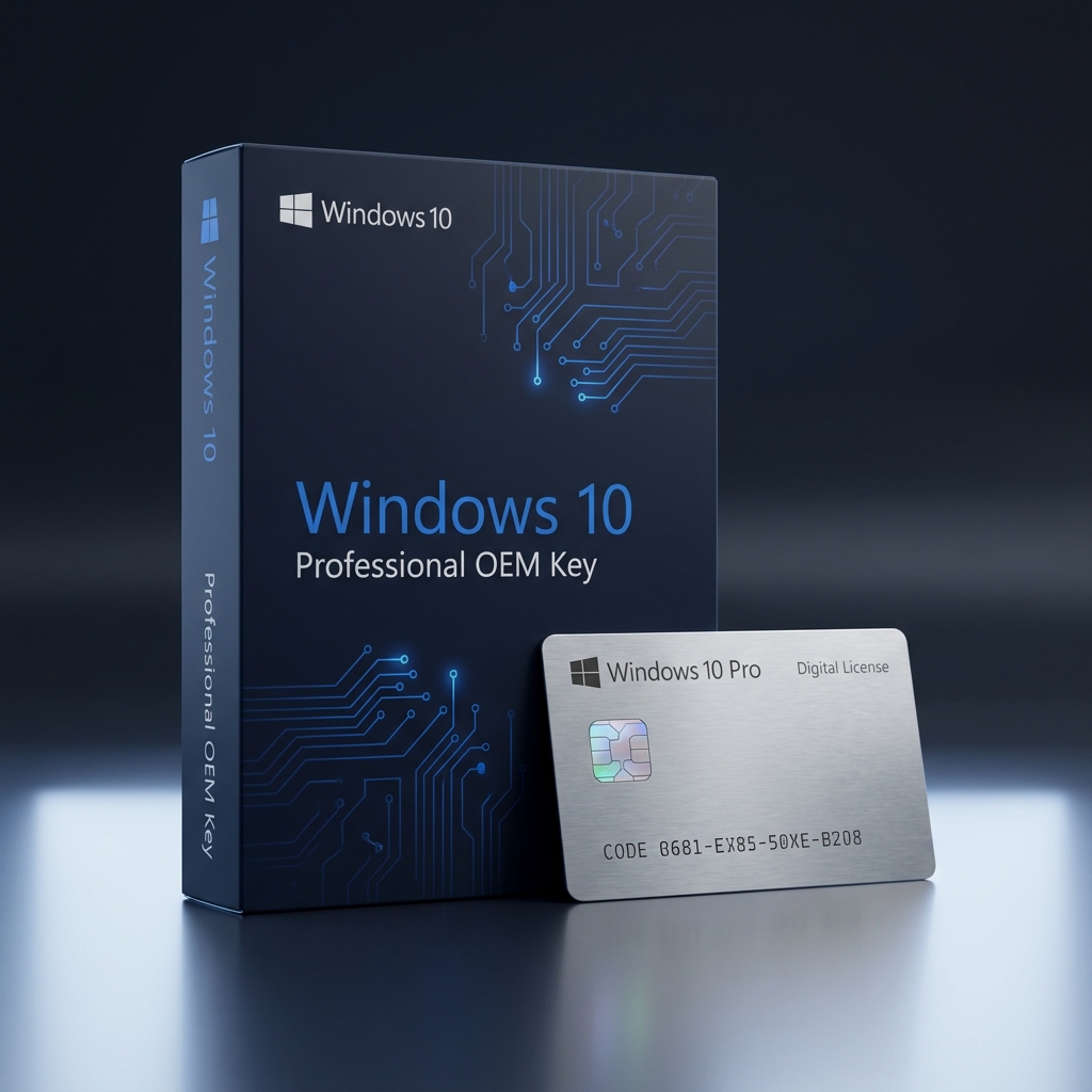 Windows 10 Professional OEM Key, Genuine Lifetime License