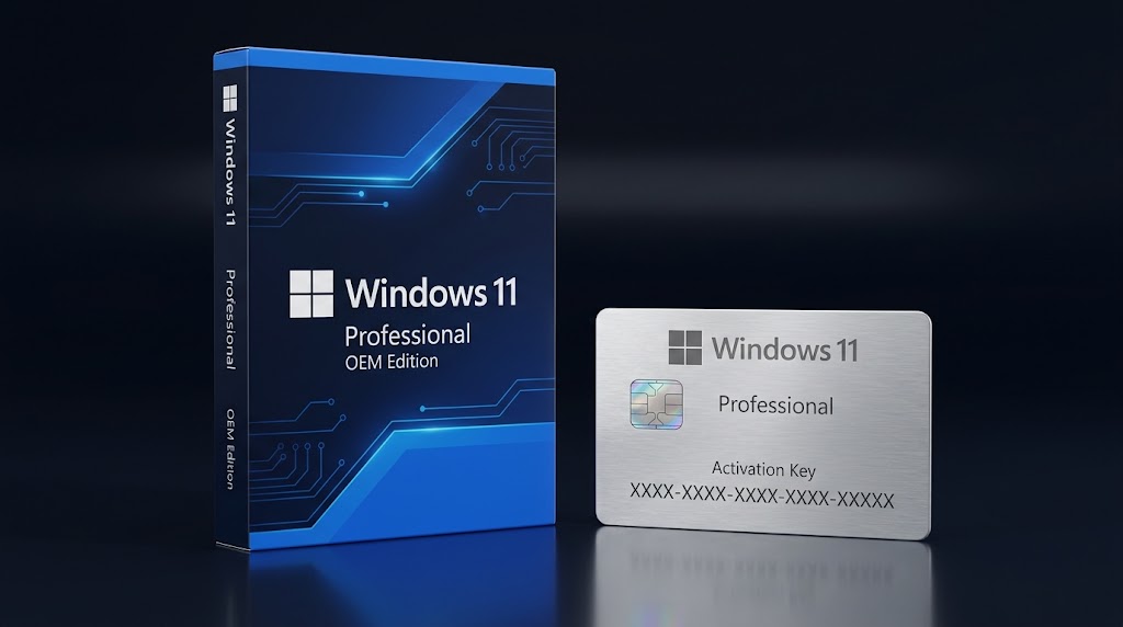 Windows 11 Professional OEM Key, Genuine Lifetime License